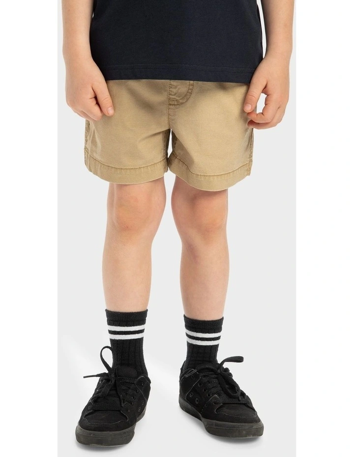 Taxer Walkshorts In Khaki image 1
