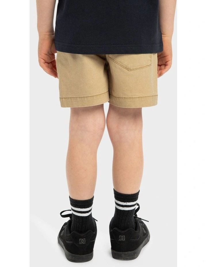 Taxer Walkshorts In Khaki image 2