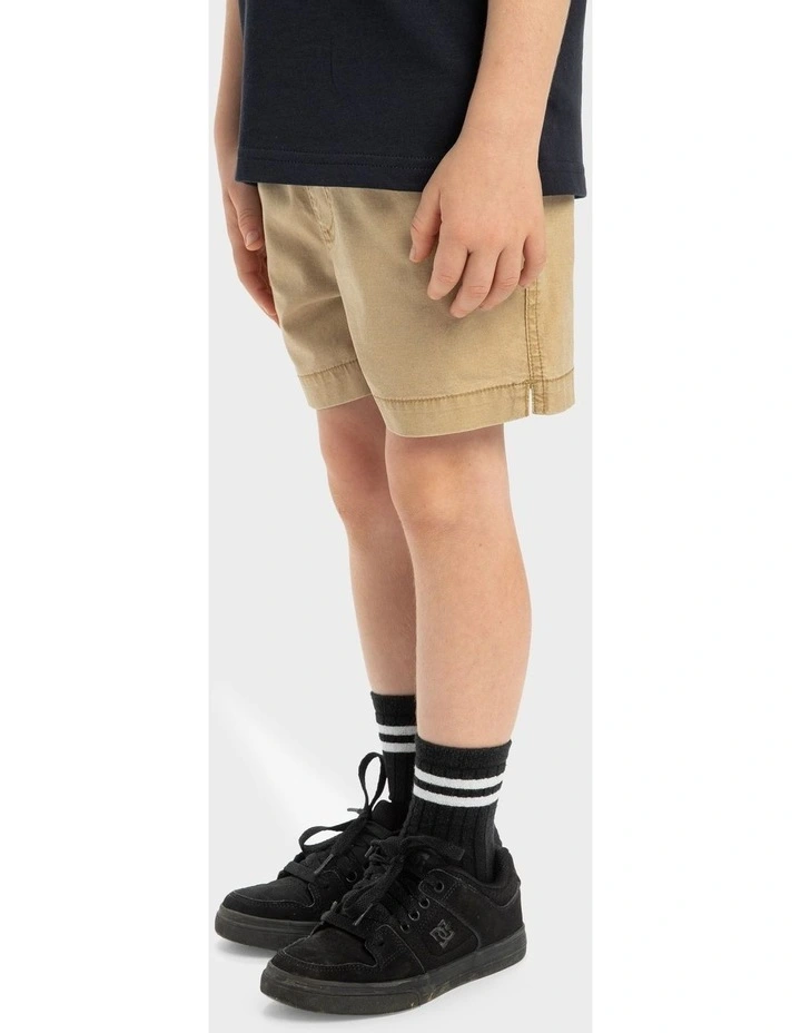 Taxer Walkshorts In Khaki image 3