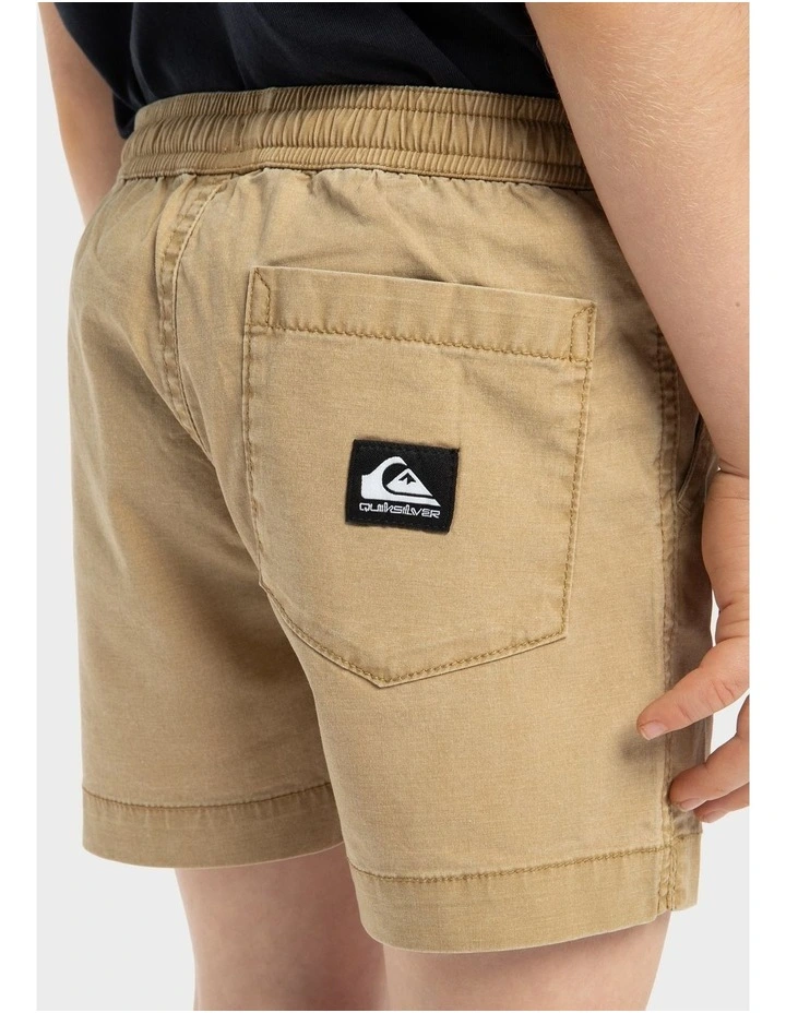 Taxer Walkshorts In Khaki image 4