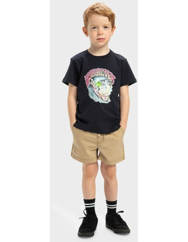 Taxer Walkshorts In Khaki image 5