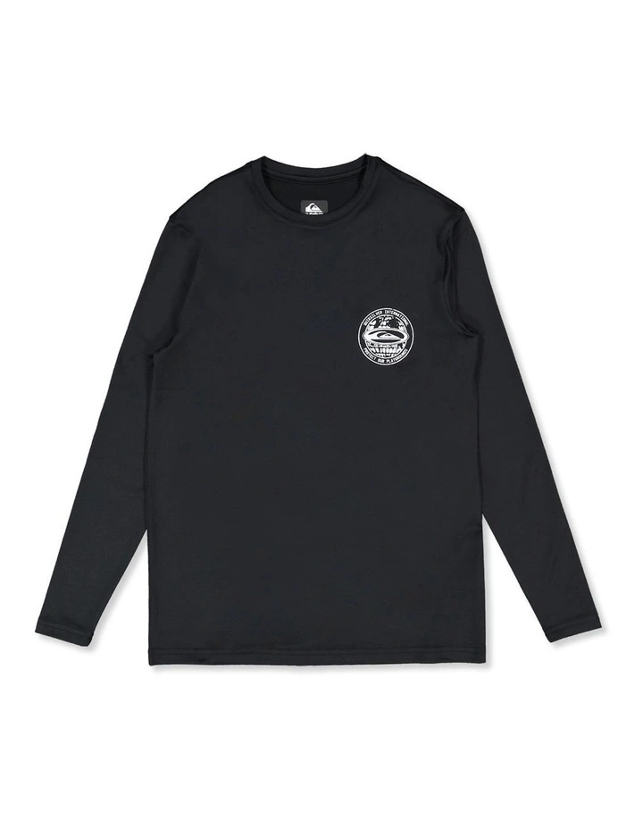 Long Sleeve Surf Shirt in Black image 1
