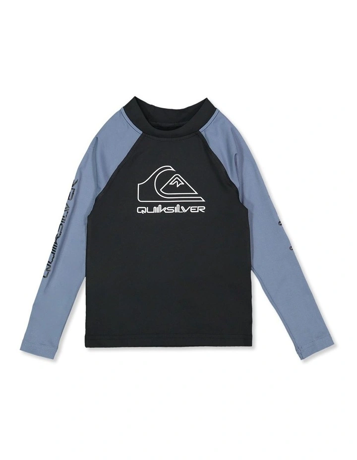 On Tour Long Sleeve Rash Vest in Blue image 1
