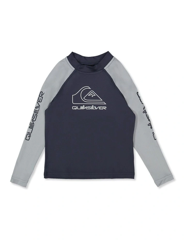 On Tour Long Sleeve Rash Vest in Black image 1