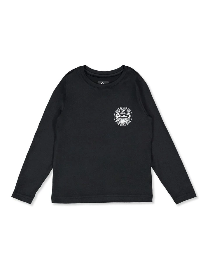 Everyday Long Sleeve Surf Shirt in Black image 1