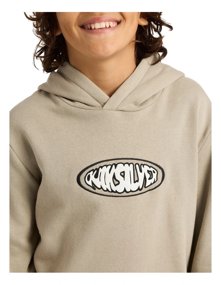 Quik Global Pullover Hoodie in Seneca Rock image 4