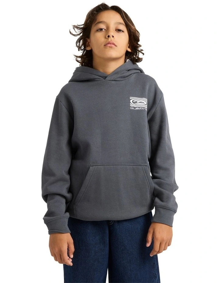 Sea Drip Pullover Hoodie in Iron Gate image 1