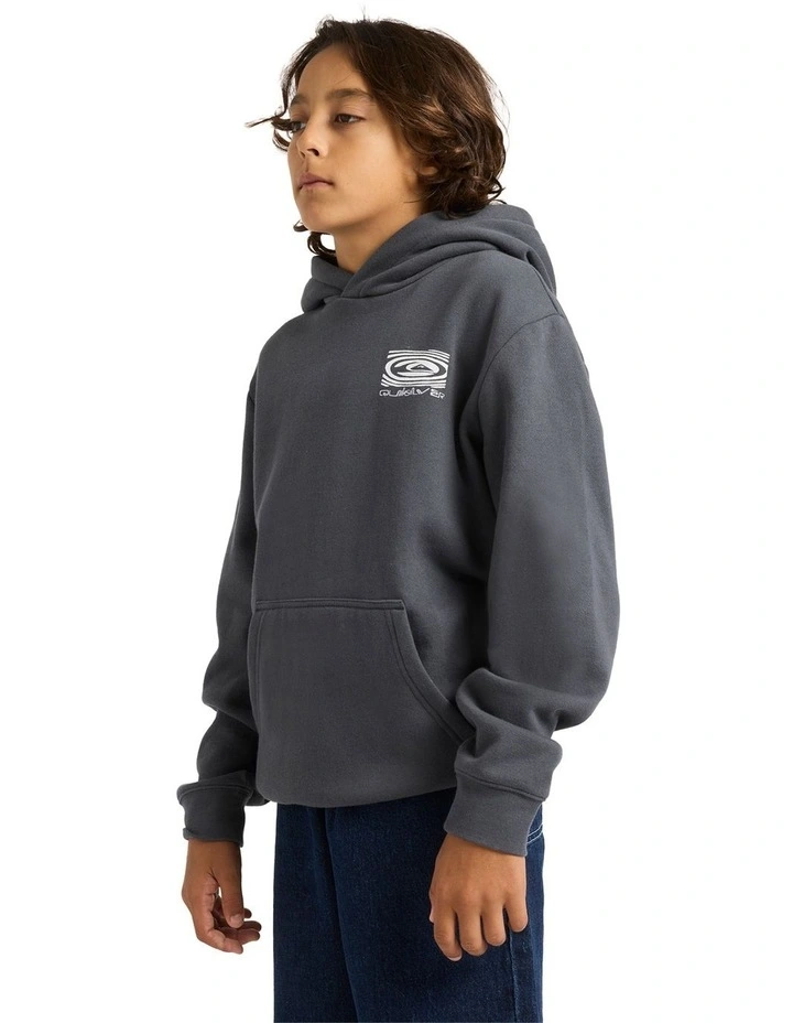 Sea Drip Pullover Hoodie in Iron Gate image 3