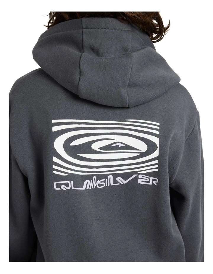 Sea Drip Pullover Hoodie in Iron Gate image 4