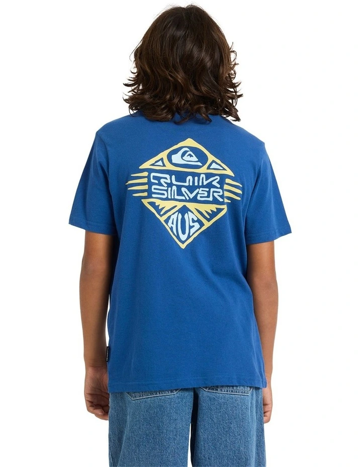 Heritage Damond T-Shirt in Monaco Blue image 2