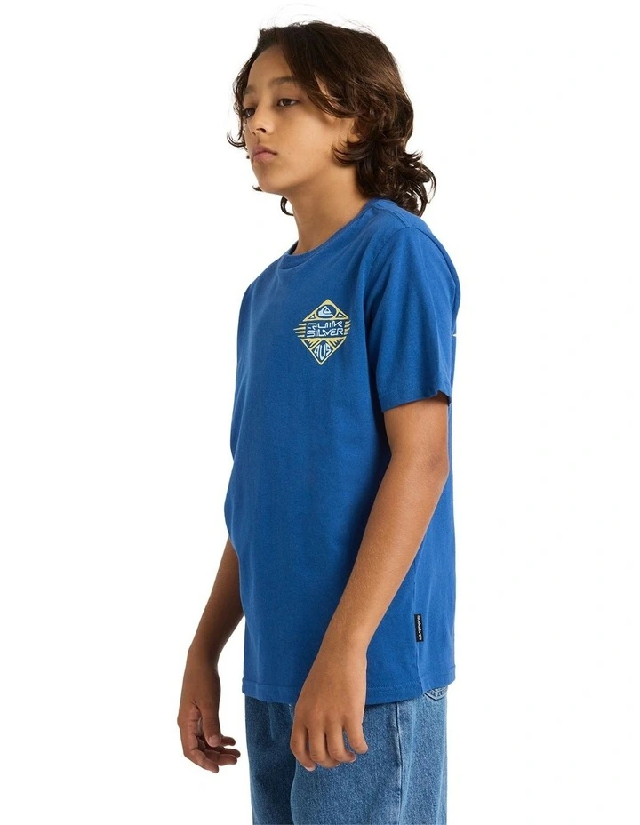 Heritage Damond T-Shirt in Monaco Blue image 3