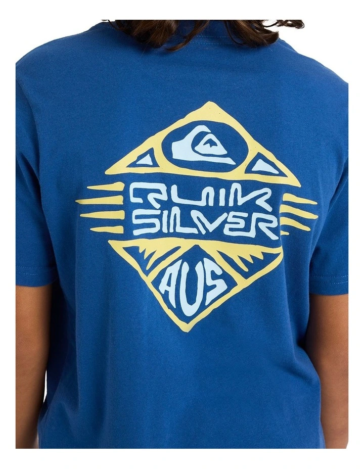 Heritage Damond T-Shirt in Monaco Blue image 4