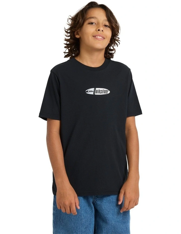 Channel Fix T-Shirt in Black image 1