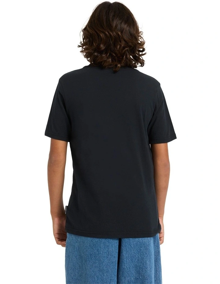 Channel Fix T-Shirt in Black image 2