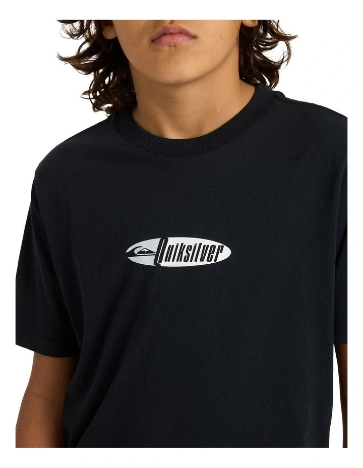 Channel Fix T-Shirt in Black image 4