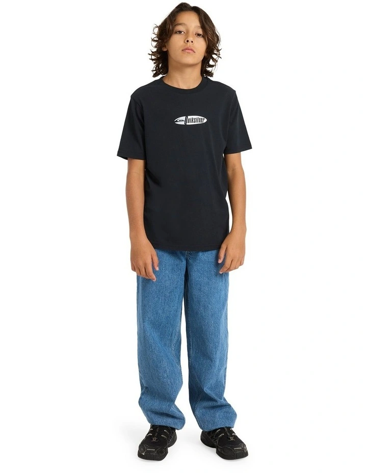 Channel Fix T-Shirt in Black image 5