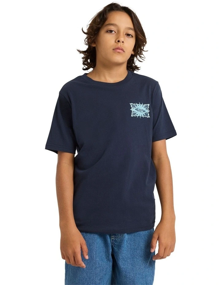 Starfish Stamp T-Shirt in Dark Navy image 1
