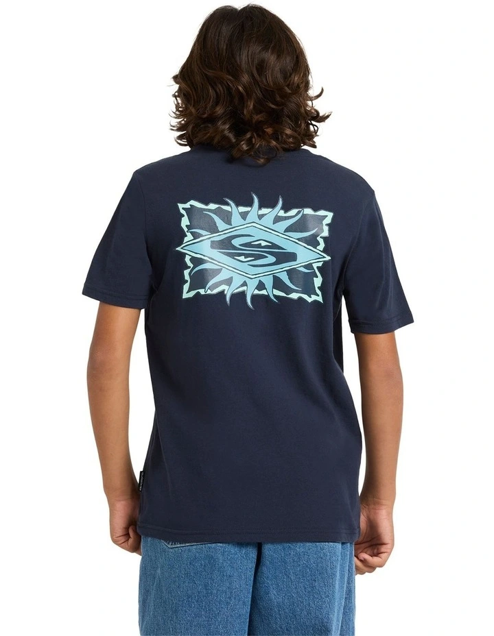 Starfish Stamp T-Shirt in Dark Navy image 2
