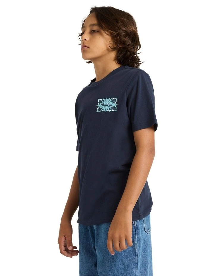 Starfish Stamp T-Shirt in Dark Navy image 3