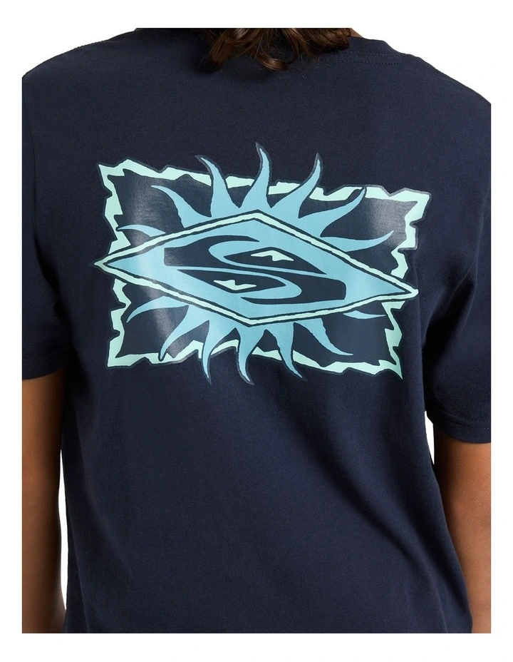 Starfish Stamp T-Shirt in Dark Navy image 4