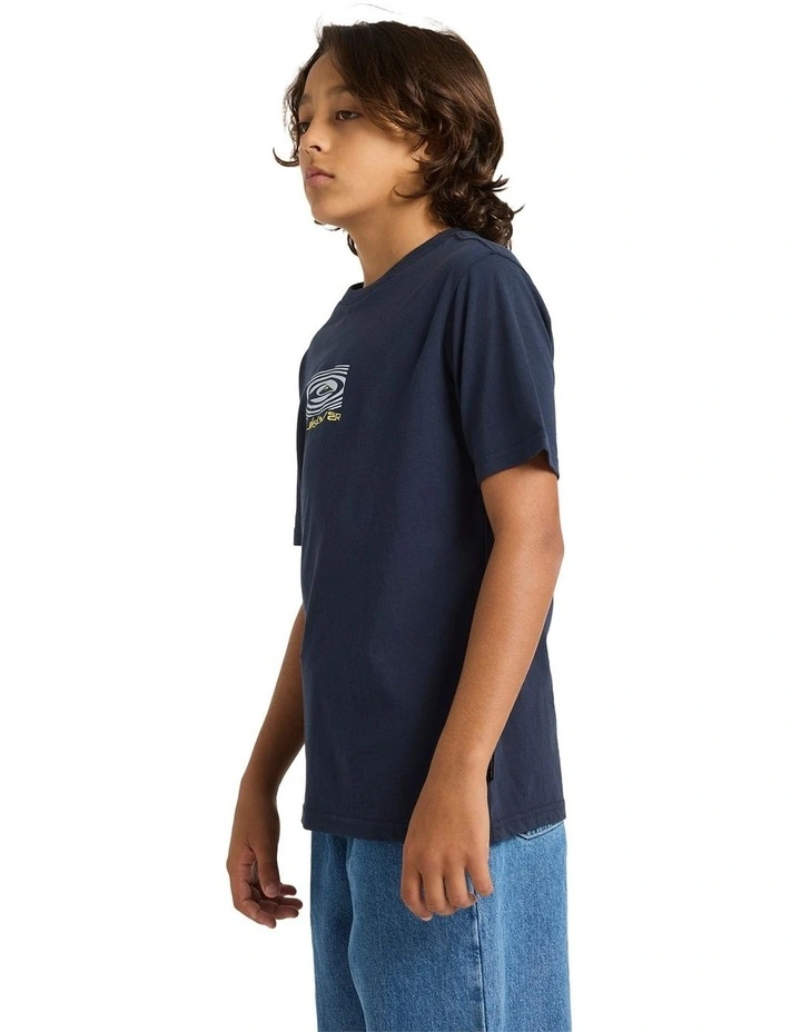 Sea Drip T-shirt in Dark Navy image 3