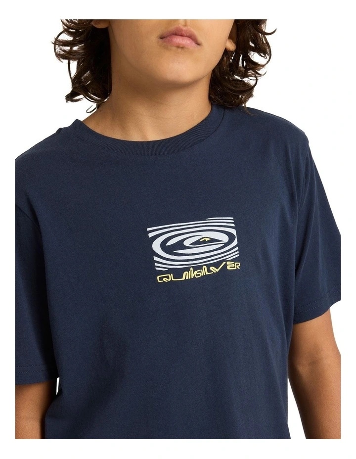 Sea Drip T-shirt in Dark Navy image 4