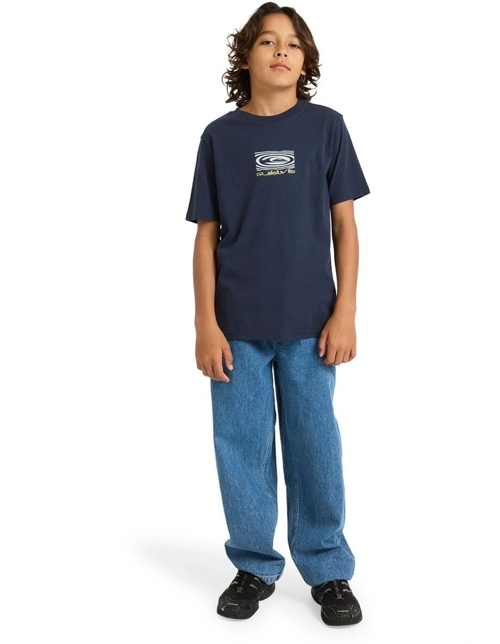 Sea Drip T-shirt in Dark Navy image 5