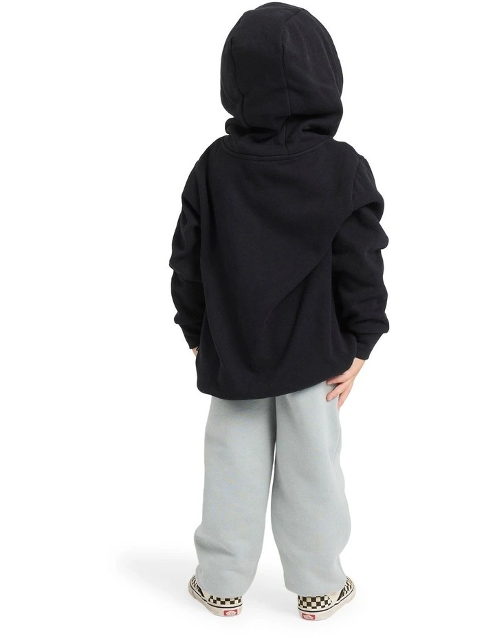 Heritage Damon Pullover Hoodie in Black image 2