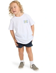 Starfish Stamp T-shirt in White