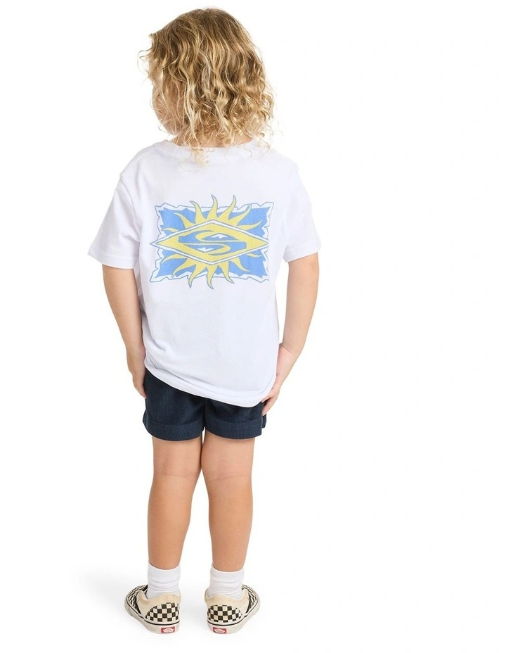Starfish Stamp T-shirt in White image 2