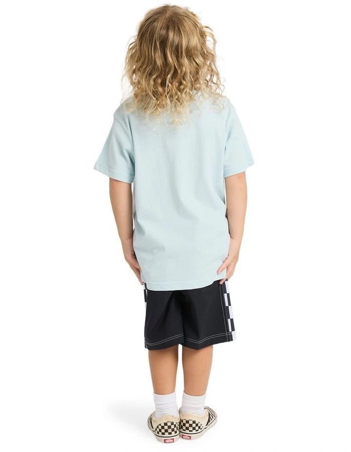 Omni Check T-shirt in Airy Blue image 2