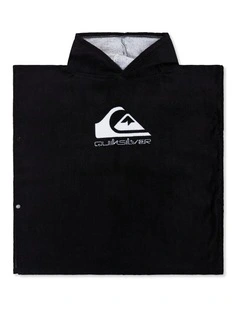 Hooded Towel in Black