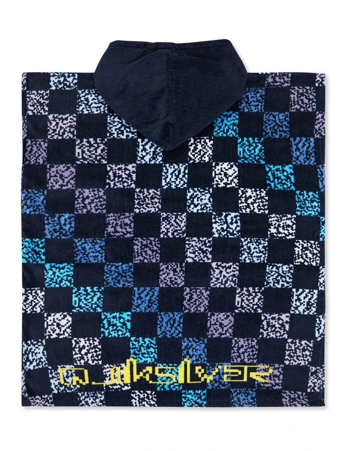 Hooded Towel in Black image 2