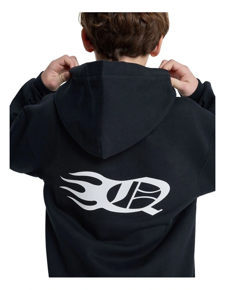 Mercury Trident Zip Up Hoodie Black image 4