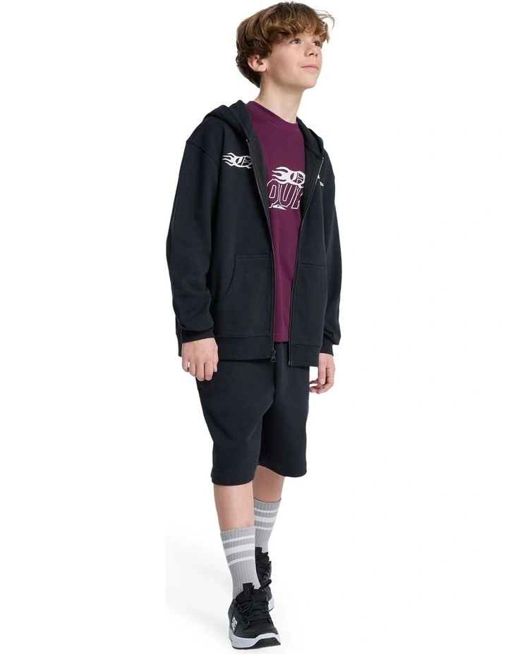 Mercury Trident Zip Up Hoodie Black image 5