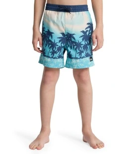 Everyday Printed 14 Swim Shorts Aqua Thermotropics