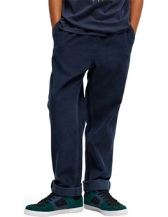 Taxer Corduroy Cargo Pants Dark Navy