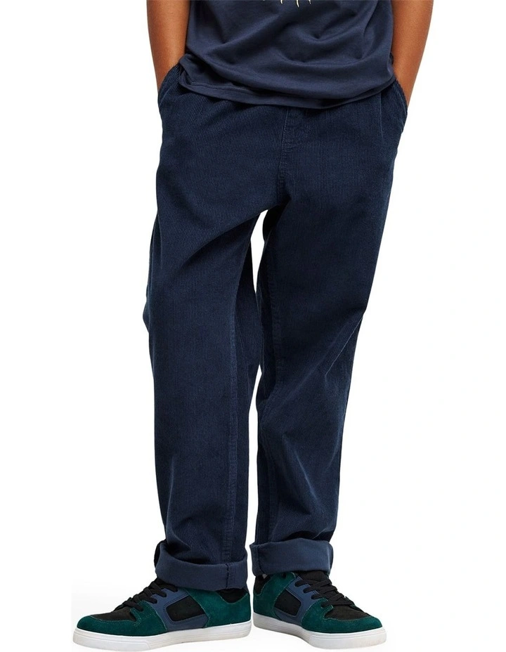 Taxer Corduroy Cargo Pants Dark Navy image 1