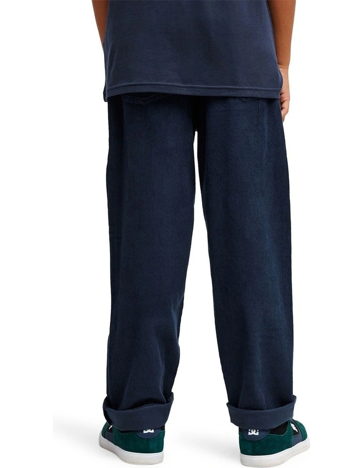 Taxer Corduroy Cargo Pants Dark Navy image 2
