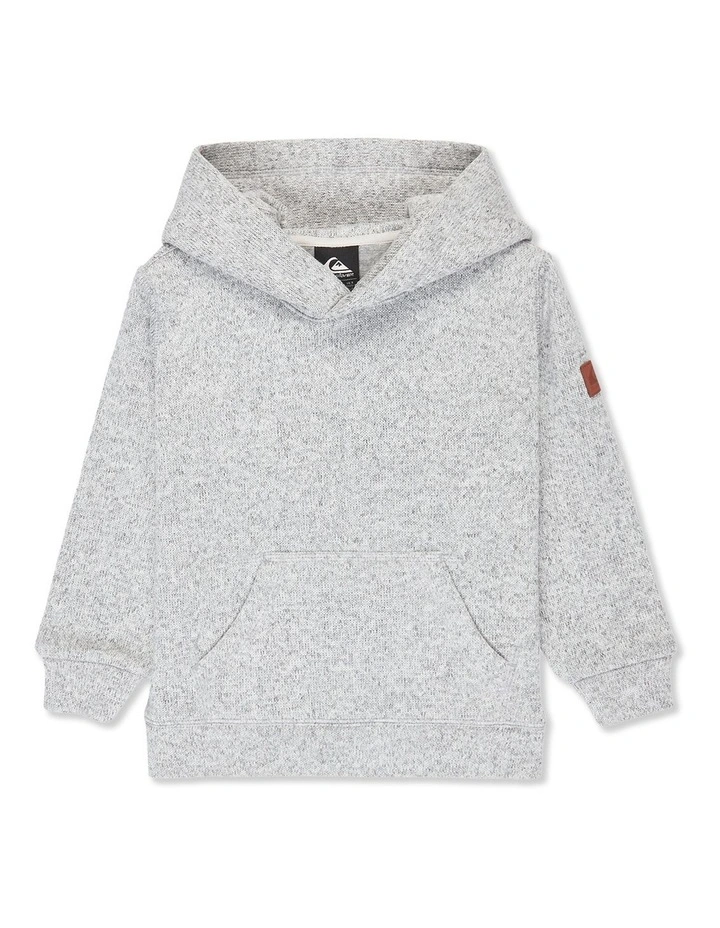 Keller Art Pullover Hoodie Light Grey Heather image 1
