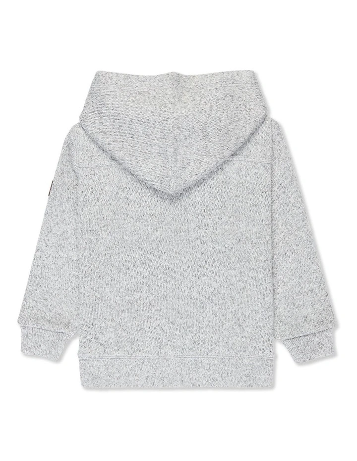 Keller Art Pullover Hoodie Light Grey Heather image 2