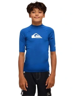 All Time Rash Vest in Monaco in Blue