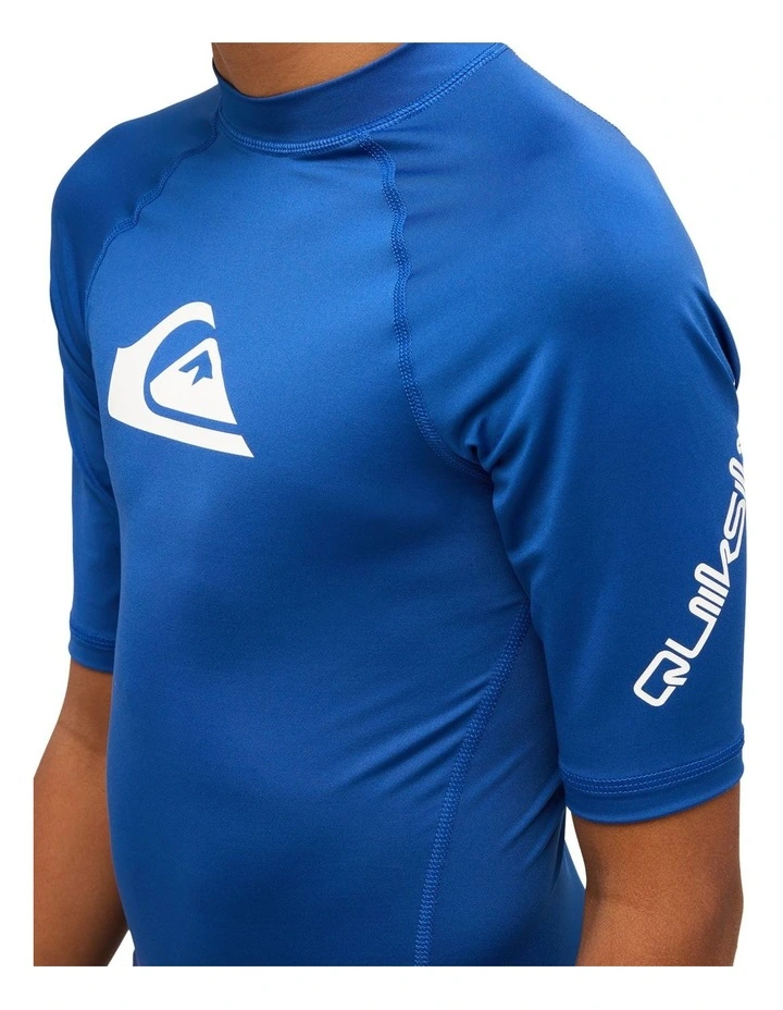 All Time Rash Vest in Monaco in Blue image 4