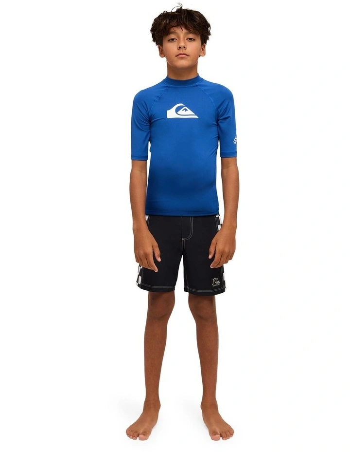 All Time Rash Vest in Monaco in Blue image 5