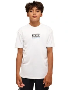 Sea Drip Surf T-shirt in White