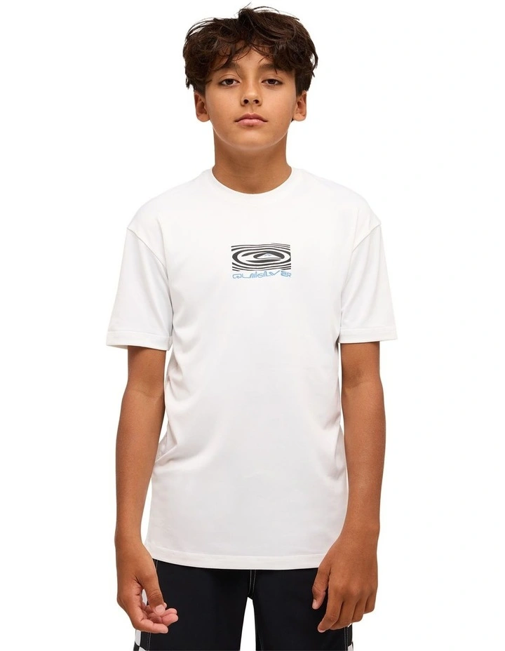 Sea Drip Surf T-shirt in White image 1