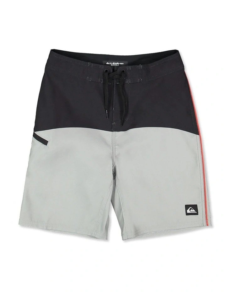 Boys 8-16 Everyday Billboard 17 Boardshorts In Quarry Billboard image 1