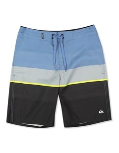 Boys 8-16 Everyday Padang Beach 17 Boardshorts In Quiet Harbor Padang Stripe