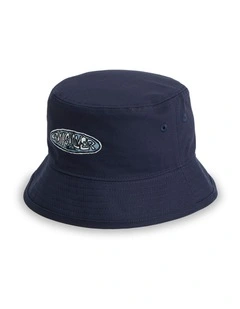 Boys 8-16 Wax Head Bucket Hat In Mood Indigo