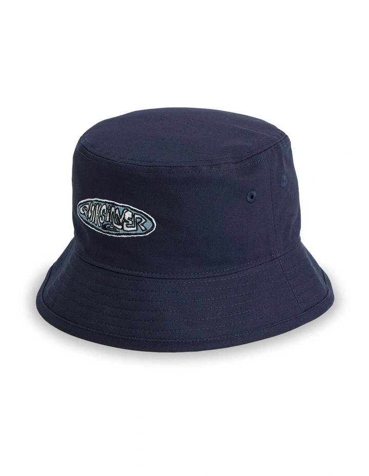 Boys 8-16 Wax Head Bucket Hat In Mood Indigo image 1